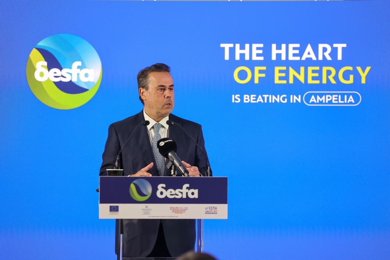 Ο ΔΕΣΦΑ εγκαινίασε τον Σταθμό Συμπίεσης Φυσικού Αερίου στην Αμπελιά Φαρσάλων