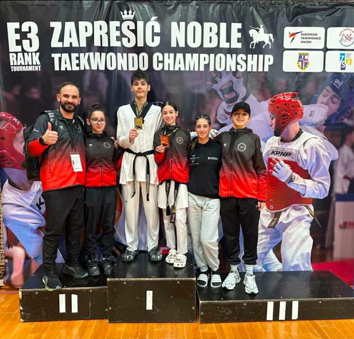 Χρυσό μετάλλιο για την Αναστασία Μπαργιώτα στο διεθνές E3 Rank Tournament στο Ζάγκρεμπ.