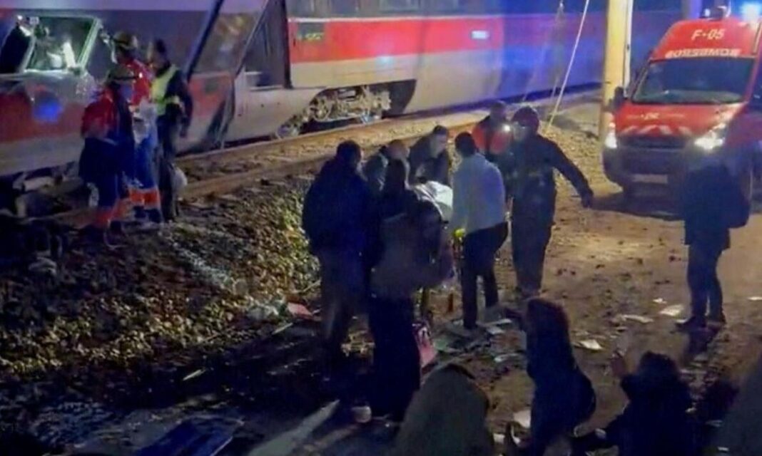 sidirodromiko dustuxima stin ispania