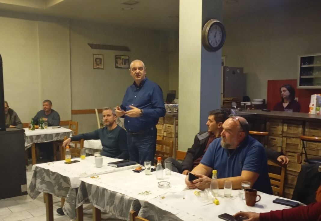 Την κοινότητα Ευαγγελισμού επισκέφθηκε ο Δήμαρχος Ελασσόνας