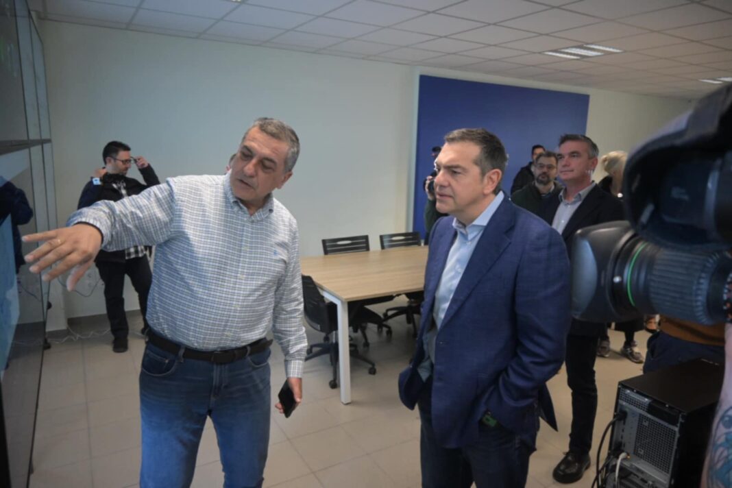 Επίσκεψη Αλέξη Τσίπρα στην Περιφέρεια Θεσσαλίας - Συνάντηση με Κουρέτα (ΒΙΝΤΕΟ & ΦΩΤΟ)