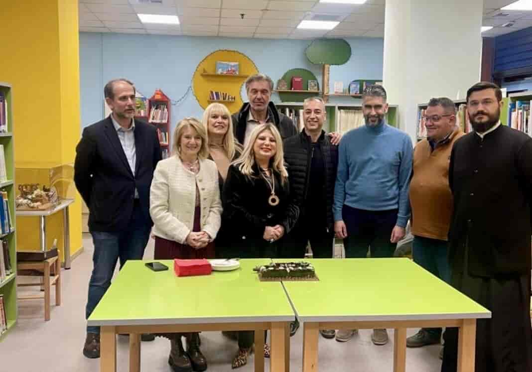 Κοπή Πρωτοχρονιάτικης πίτας της Δημόσιας Κεντρικής Βιβλιοθήκης Λάρισας «Κ. Μ. Κούμας»