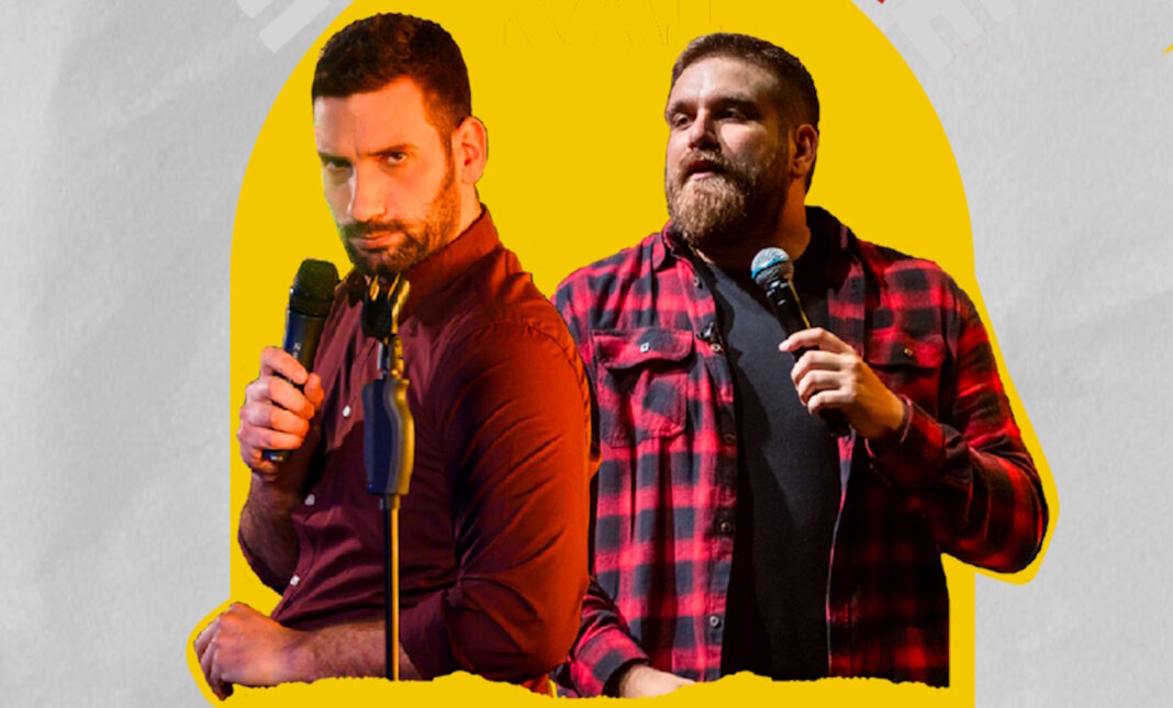 Θωμάς Ζάμπρας και Ανδρέας Πασπάτης ζωντανά στη Λάρισα με την stand-up comedy παράσταση “Ξεκινάμε και Βλέπουμε” στο Circus