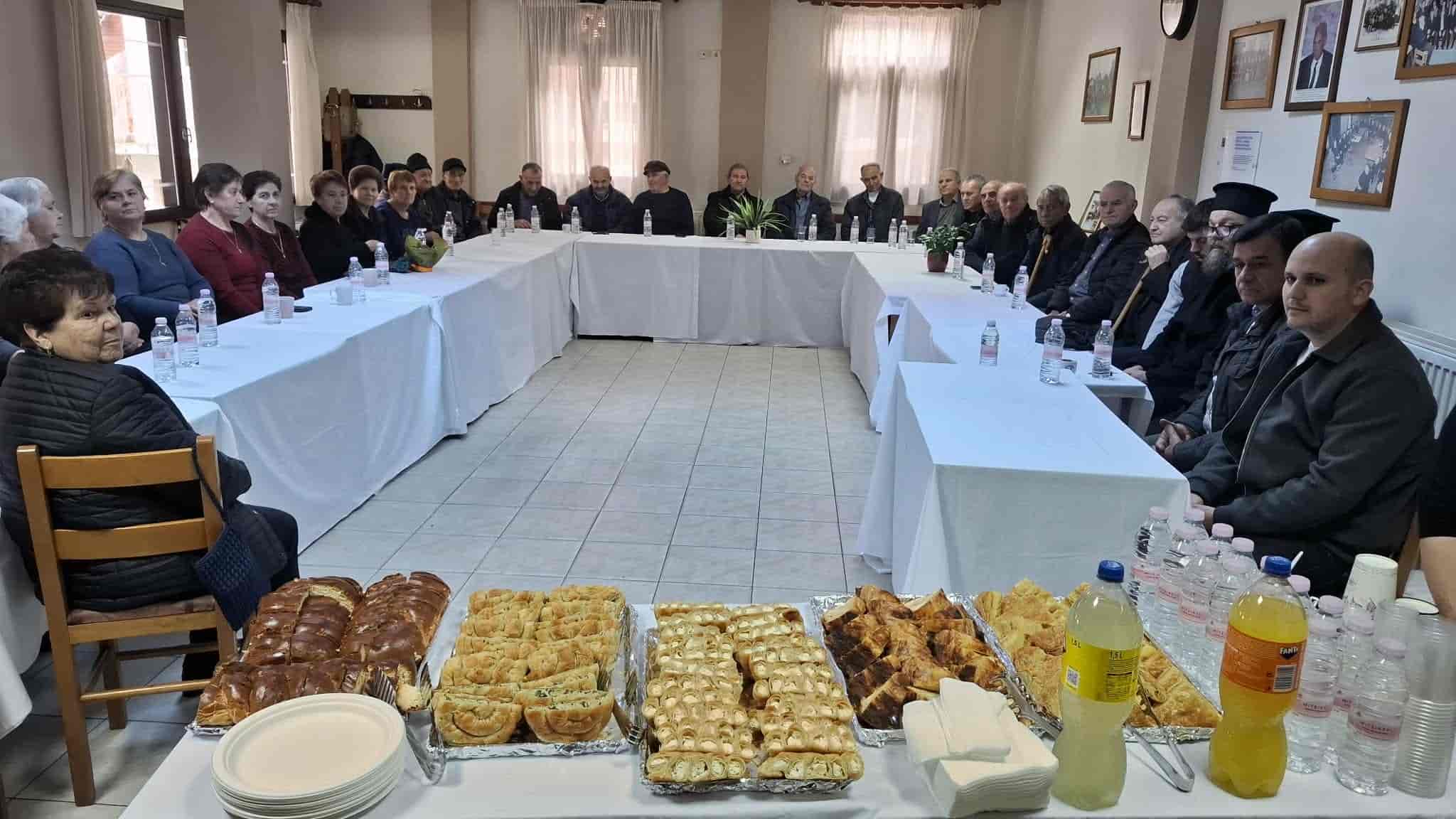 Κοπή Πρωτοχρονιάτικης Πίτας στα ΚΑΠΗ του Δήμου Ελασσόνας