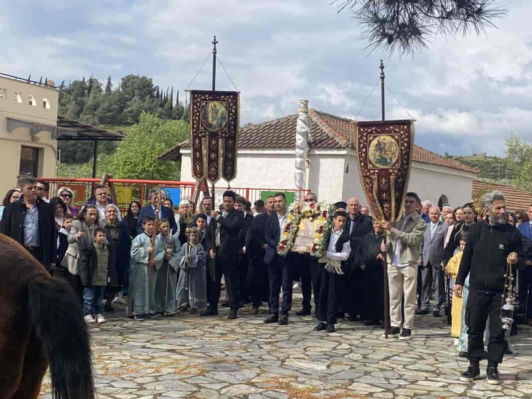 Παρουσία του Δημάρχου Τεμπών στις εκδηλώσεις για τον εορτασμό του Αγίου Γεωργίου σε Πυργετό και Γόννους