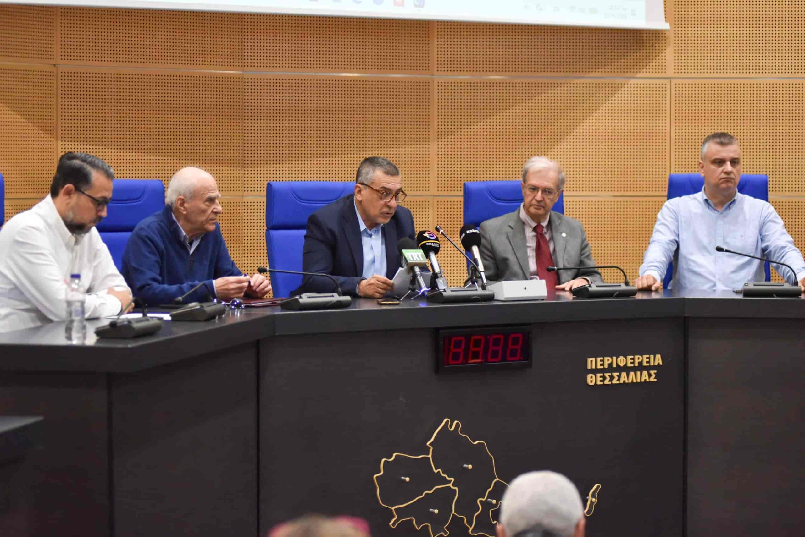 Ενιαίο μέτωπο από την Περιφέρεια Θεσσαλίας για τη διεκδίκηση των ώριμων έργων αντιπλημμυρικής θωράκισης