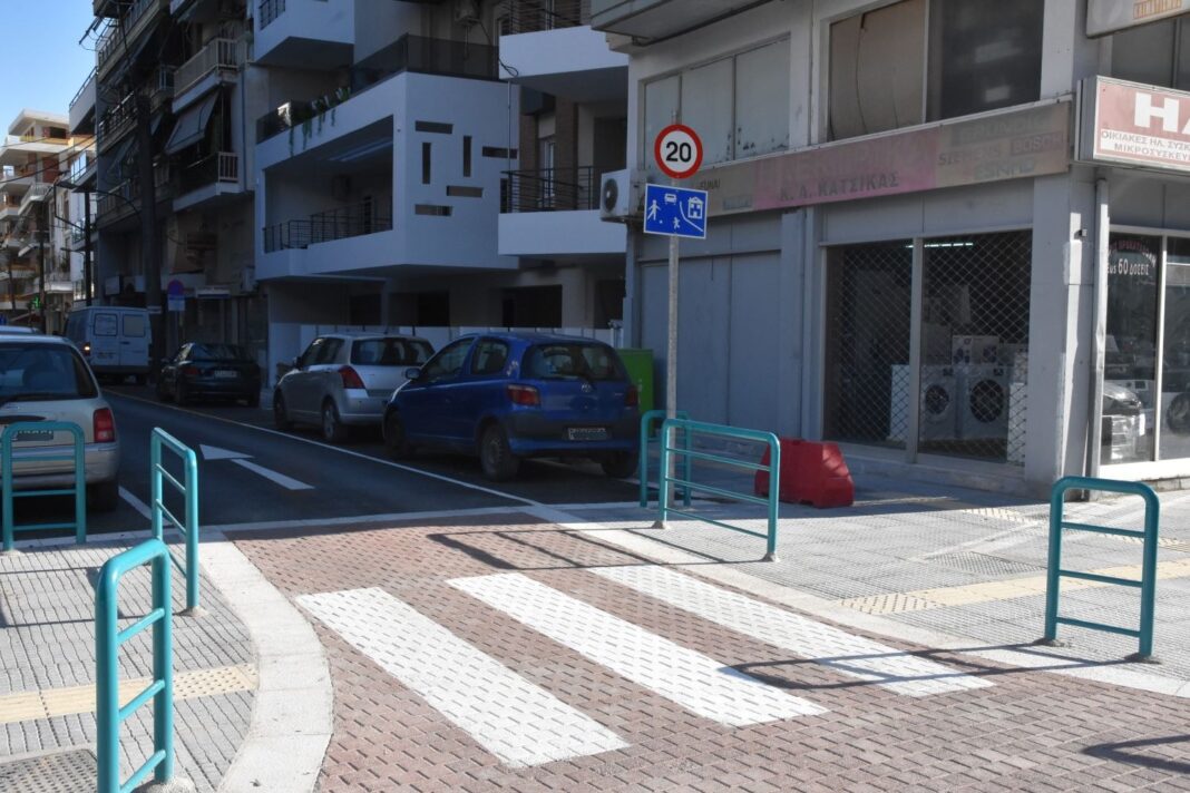 Λάρισα: Στην κυκλοφορία τμήματα των οδών Ταγμ.Βελησσαρίου και Παλαιστίνης