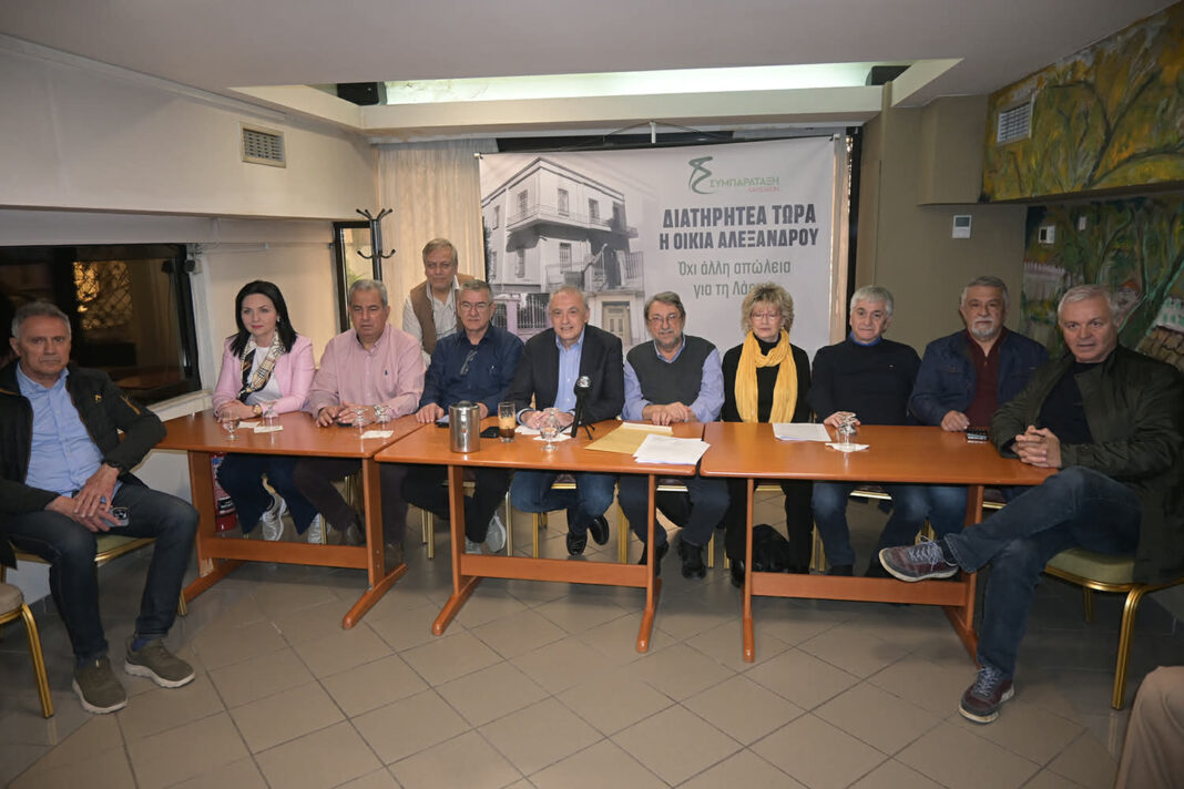 Δημήτρης Δεληγιάννης: Η Οικία Αλεξάνδρου δεν μπορεί να μπαζωθεί (ΒΙΝΤΕΟ & φωτο)