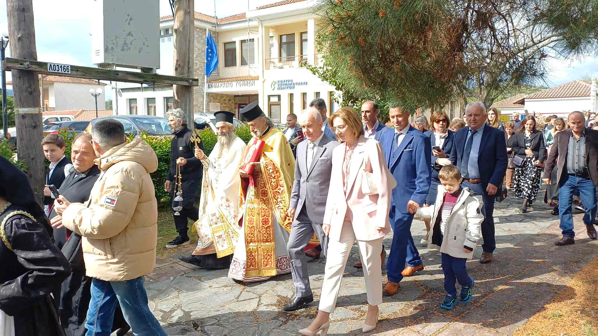 Παρουσία του Δημάρχου Τεμπών στις εκδηλώσεις για τον εορτασμό του Αγίου Γεωργίου σε Πυργετό και Γόννους
