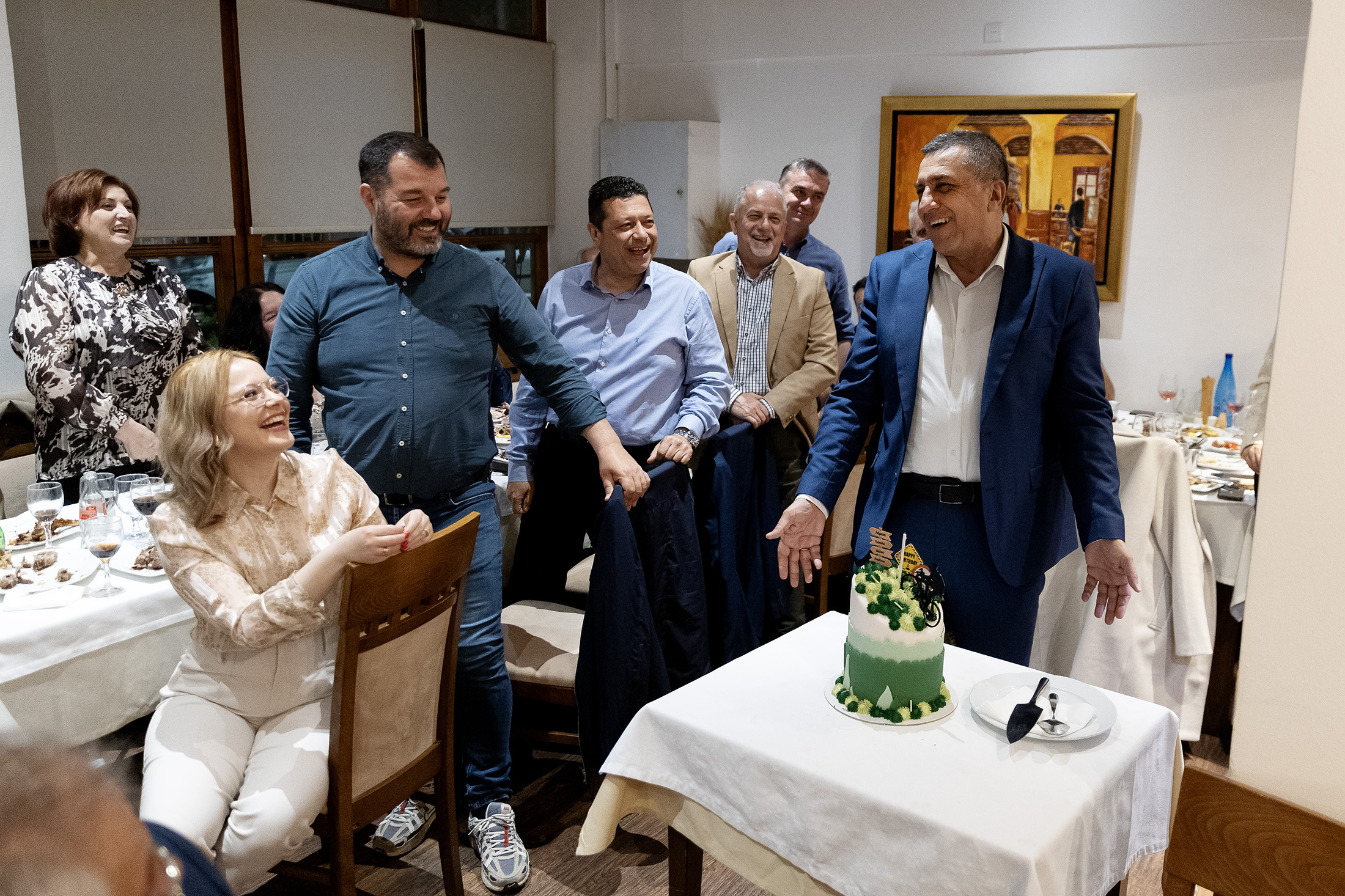Σε εγκάρδιο κλίμα τα γενέθλια του Περιφερειάρχη Θεσσαλίας Δημήτρη Κουρέτα