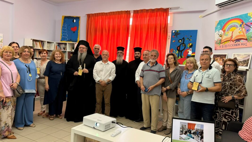 3e54b0bd-1e58-49ca-94b8-457c1ce41ce4 Εγκαινιάστηκε η νέα Σχολική Βιβλιοθήκη του 36ου Δημοτικού Σχολείου Λάρισας