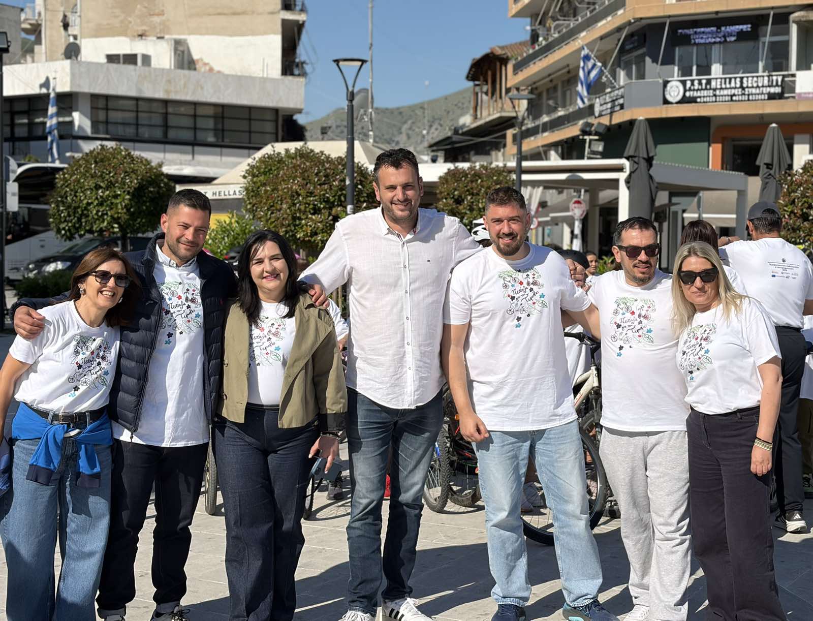 Περιβαλλοντική ποδηλατάδα και δενδροφύτευση στον Τύρναβο με τη συμμετοχή μαθητών και φορέων