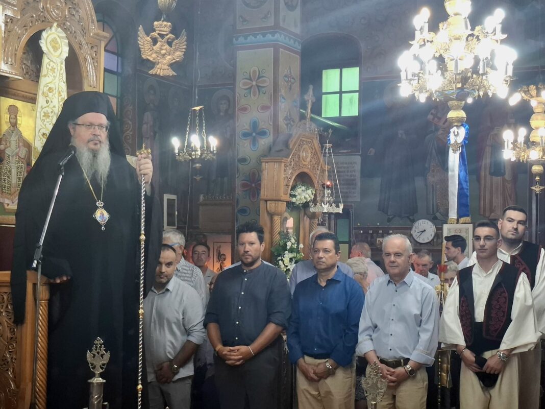 Ο Δήμαρχος Τεμπών Γιώργος Μανώλης συμμετείχε στους εορτασμούς της Αγίας Παρασκευής και του Αγίου Παντελεήμονα