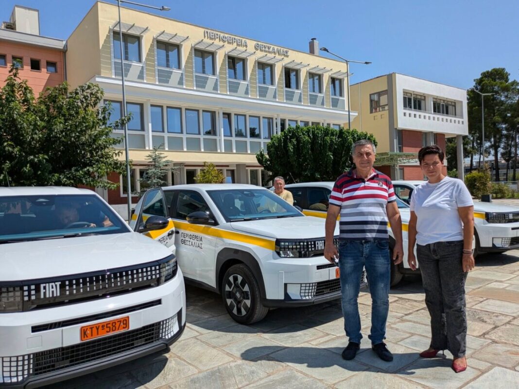 Η Περιφέρεια Θεσσαλίας επενδύει στην ασφάλεια και ενισχύει τον υπηρεσιακό της στόλο