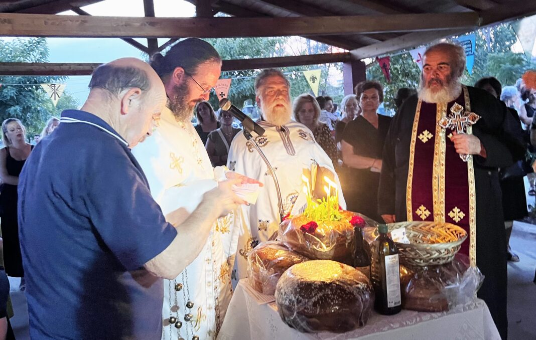 Εορτάστηκε η Παναγία Μαλεβή  Ζάππειο του Δήμου Κιλελέρ